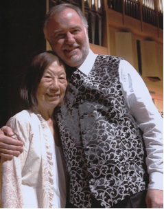 With Yuko Hayashi at Messiaen Festival, Musashino-Tokyo 2008